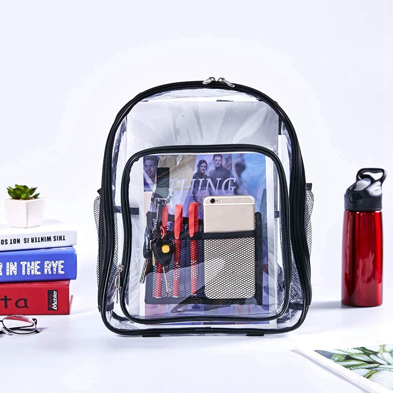 Ba Lô Đi Học Trong Suốt Chịu Được Sức Nặng Cho Công Việc / Kiểm Tra Và Du Lịch