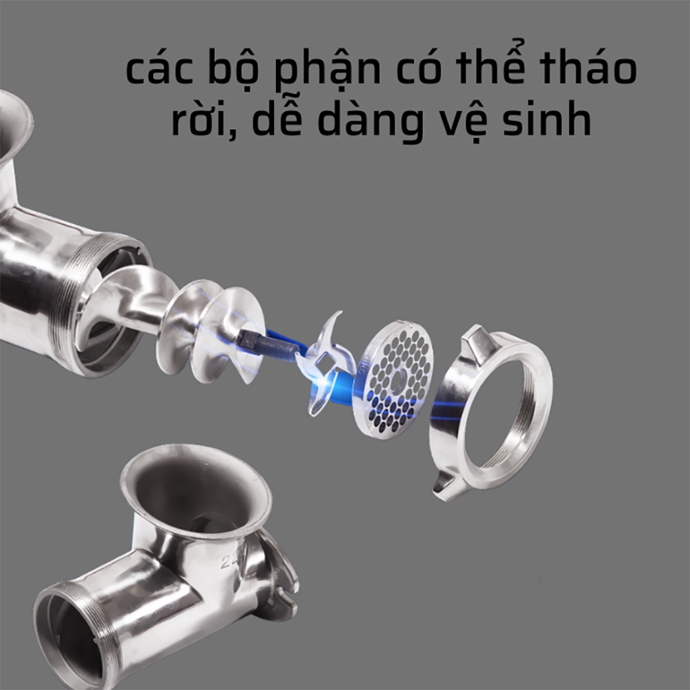 Máy Xay Thịt Gia Đình ABG Loại Cối Chuyên Dụng Dành Cho Nhà Hàng, Quán Ăn