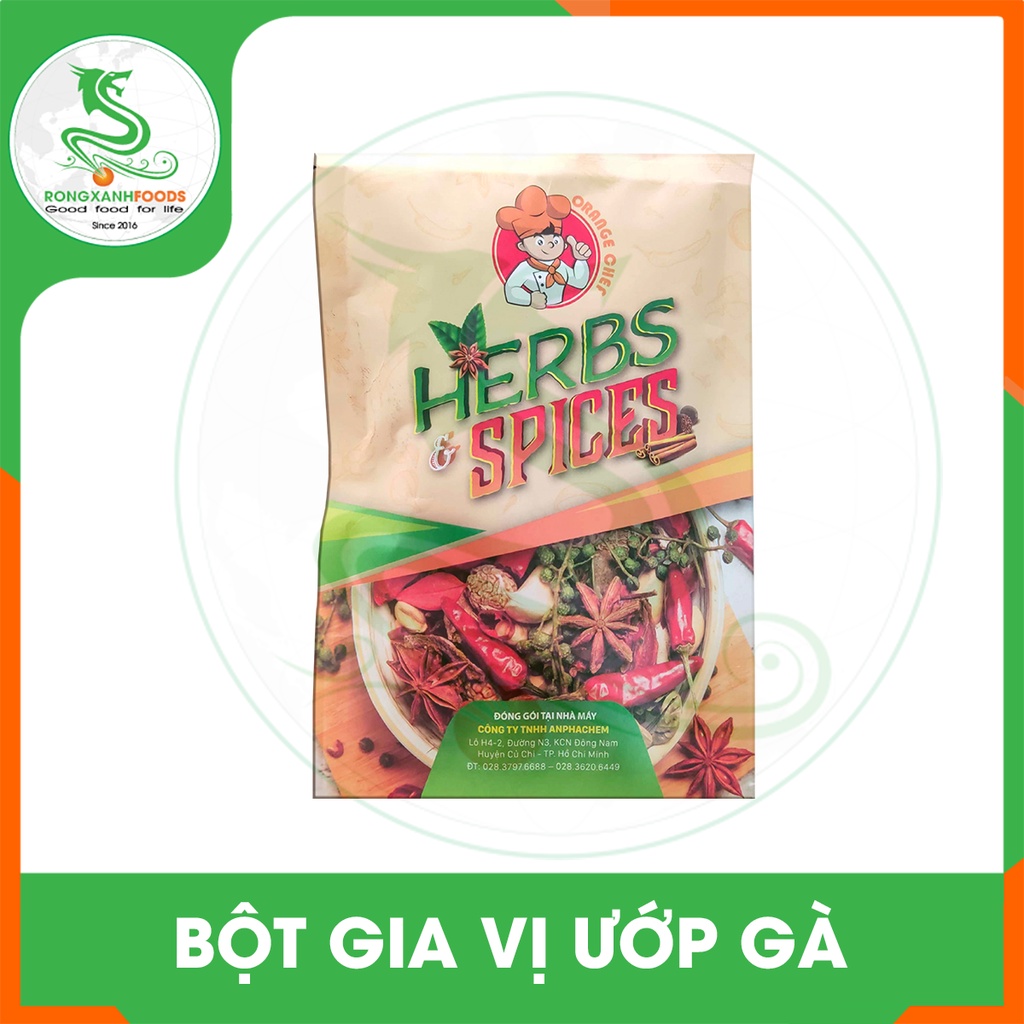 Combo 5 gói Gia vị tẩm ướp gà truyền thống 200g