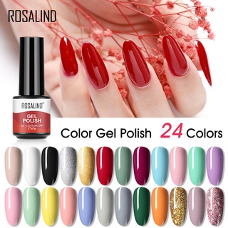 Gel sơn móng tay rosalind tông màu tươi trẻ 01-12 tùy chọn