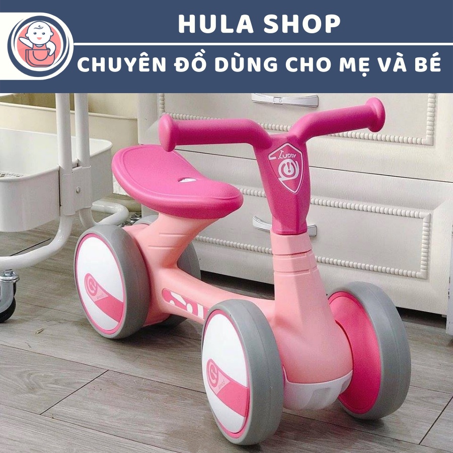 Xe chòi chân Luddy hiệu JOVVY 1006 màu hồng