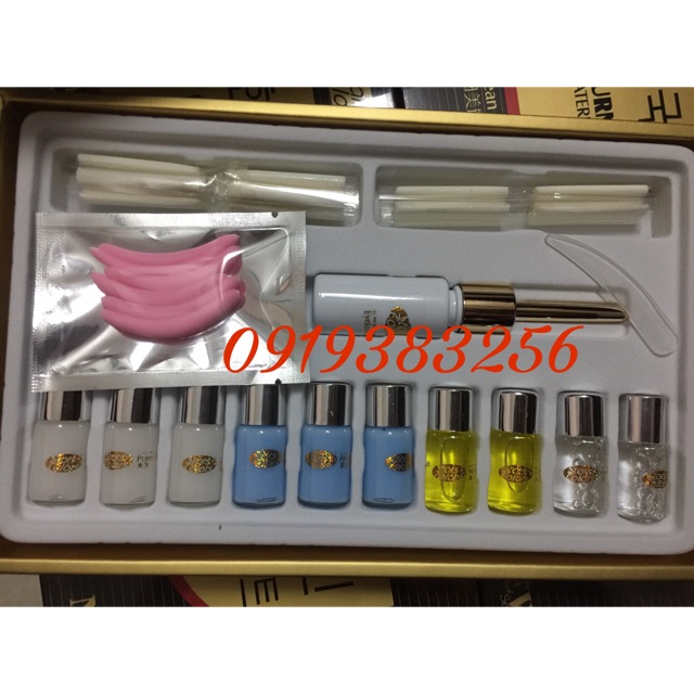 Combo uốn collagen phủ đen kéo dài mi❤️