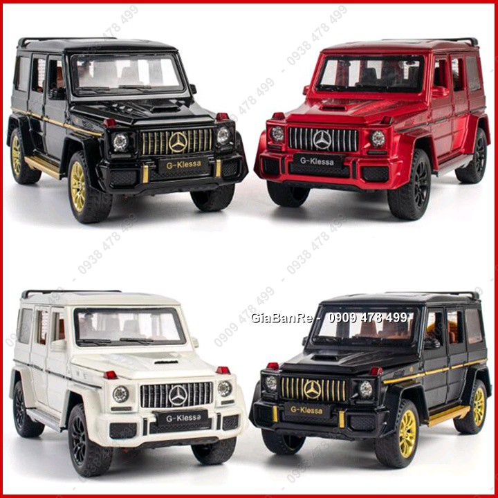 Xe Mô Hình Kim Loại Mercedes G63 Amg Tỉ Lệ 1:32 - Mở 4 Cửa - 9812