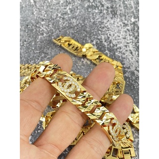 Lắc tay nam nữ mạ vàng 18k cao cấp