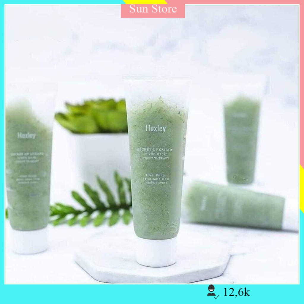 Tẩy tế bào chết Huxley Secret Of Sahara Scrub Mask , Mặt nạ tẩy da chết Huxley mini  30g | BigBuy360 - bigbuy360.vn