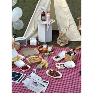 Thảm picnic, thảm dã ngoại du lịch gấp gọn, chống thấm nước , dễ sử dụng