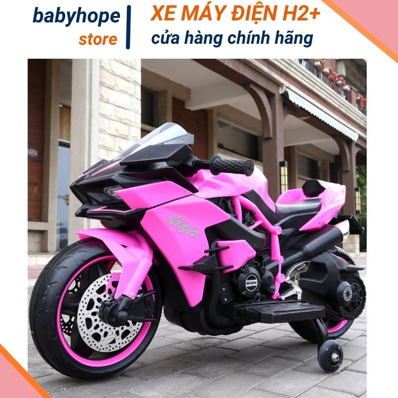 Xe máy điện trẻ em bánh phát sáng NINJA H2R