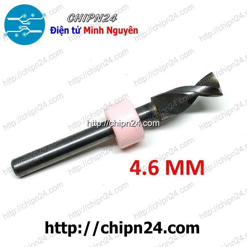 [1 CÂY] Mũi khoan mạch in CNC 4.6mm (Mạch điện tử, PCB)