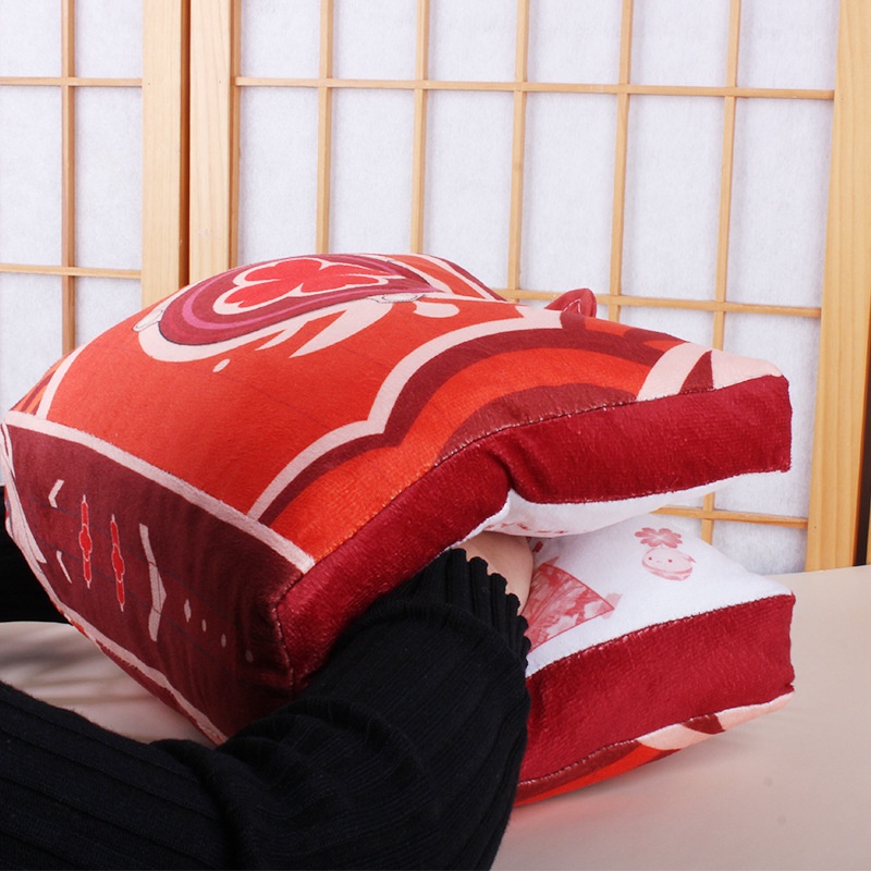 Gối Nhồi Bông Giữ Ấm Tay Hình Quyển Sách Kể Chuyện Aie Genshin Imapct Klee Story Dành Cho Trẻ Em Trang Trí Nhà Cửa
