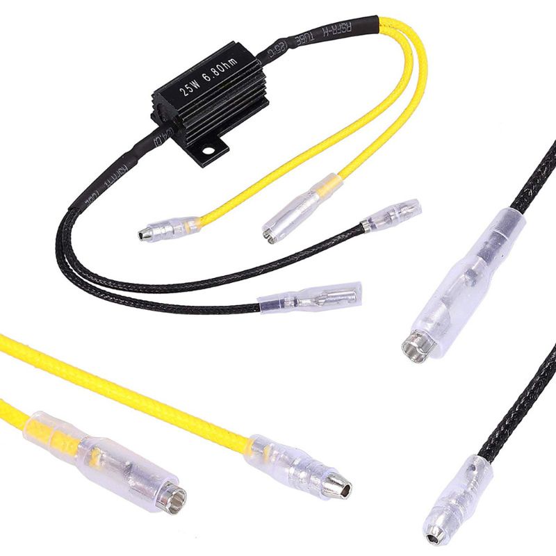 Set 2 Điện Trở Kháng Điện Trở 25W Chuyên Dụng Cho Đèn LED Xi Nhan Mini