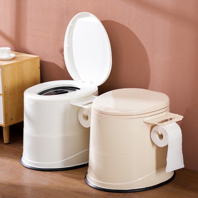 Bồn cầu phụ nữ mang thai, người già ngồi xổm, di động, ghế toilet trong nhà, nhựa, lớn, tiểu