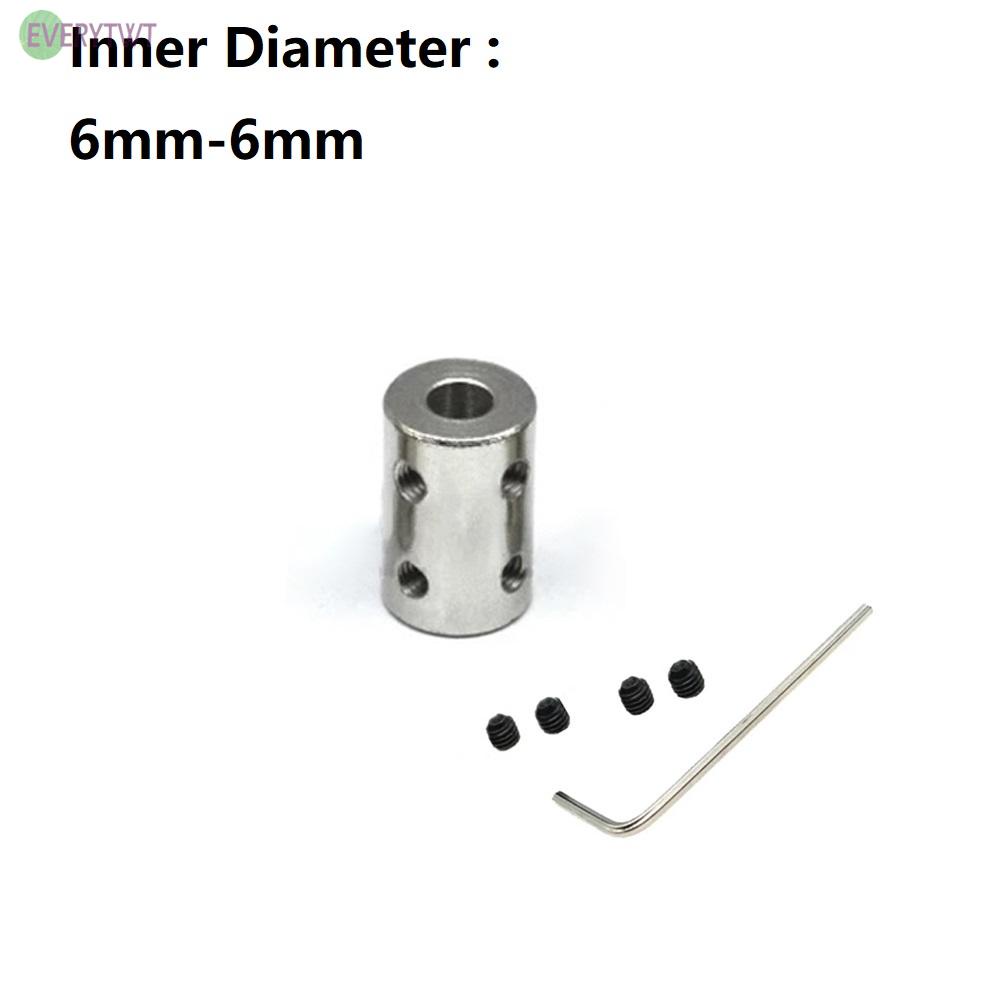 1set 4mm/5mm/6mm/8mm/10mm Rigid Shaft Coupling Motor Connector Sleeve #45 Steel Tools & Workshop Equipment