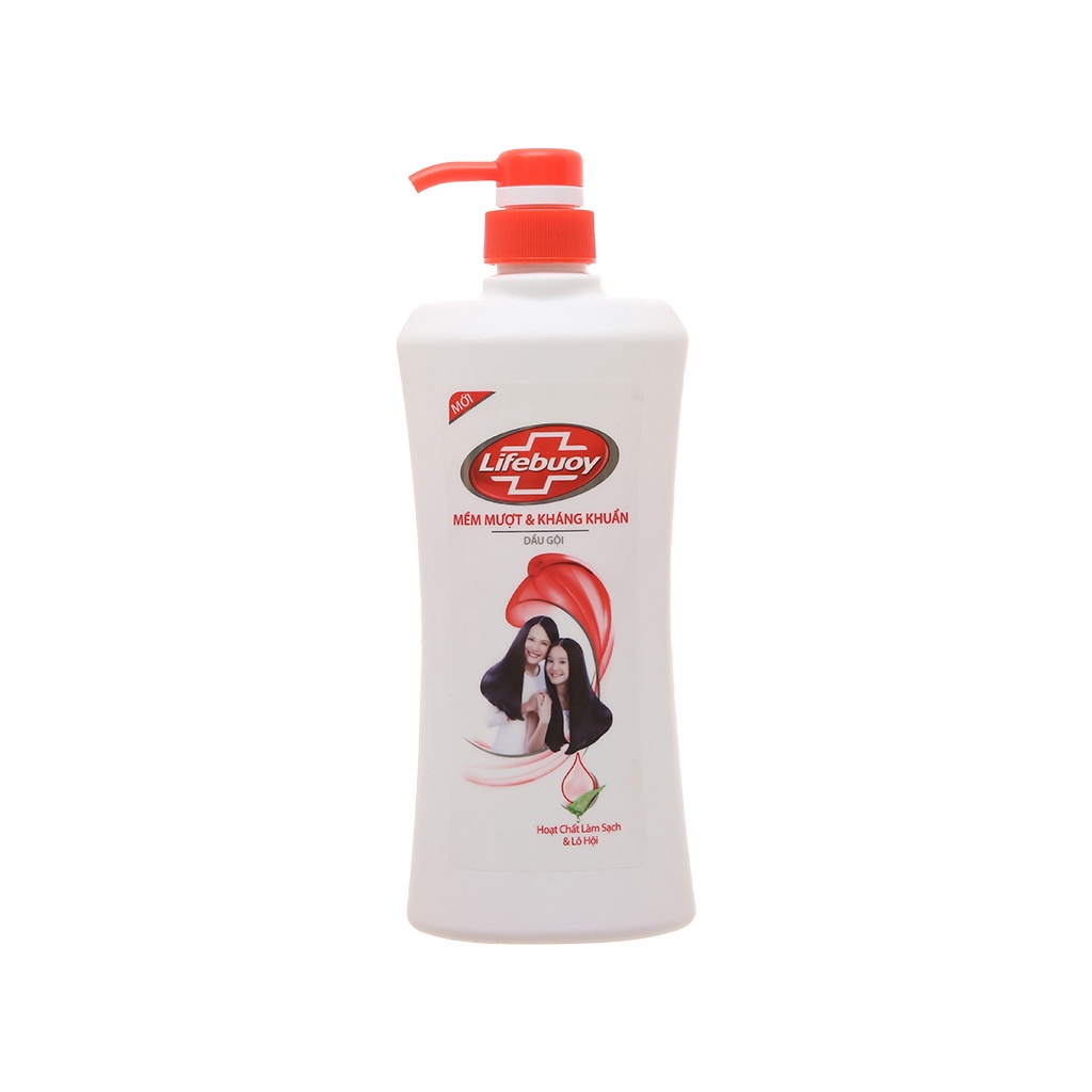 Dầu gội Lifebuoy mềm mượt kháng khuẩn 640g