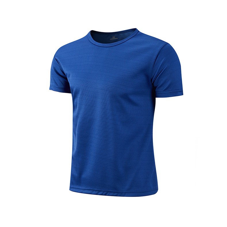 Summer Men's Round Neck T-shirt Loose Casual T-shirt Short Sleeve T-shirt Men's T-shirt Trend T-shirt Plain T-shirt Quick-drying Breathable T-shirt