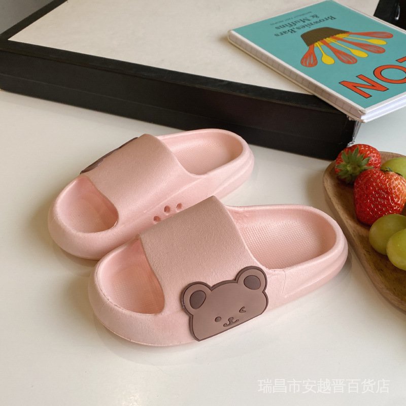 ✨Dép Đi Trong Nhà Đế Mềm Họa Tiết Hoạt Hình Dễ Thương Cho Bé