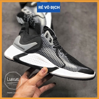(FREESHIP+QUÀ) Giày thể thao sneaker nam nữ ALPHABOUNCE INSTINCT M 2020 đen trắng