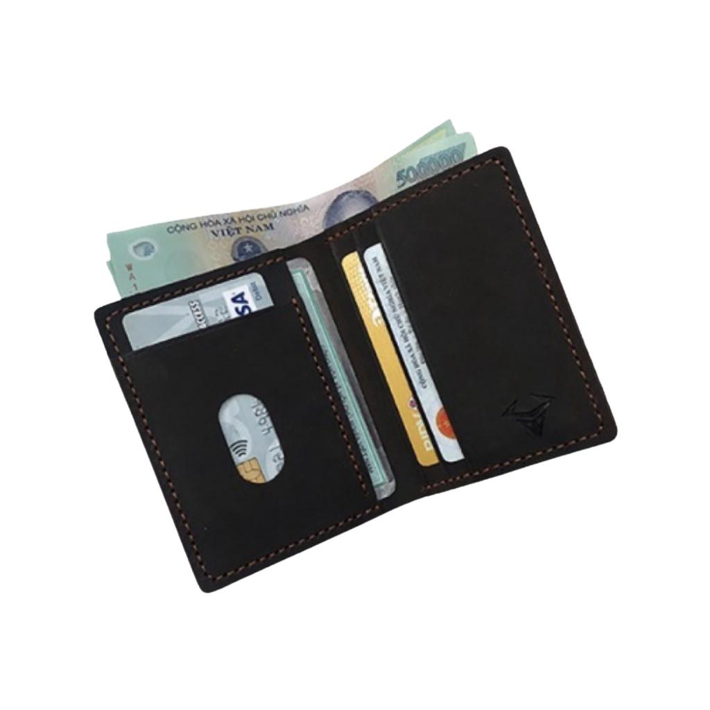 Ví da nam cao cấp, bóp ví nam da bò thật Clément – CM004 - BH 12 tháng - Full box