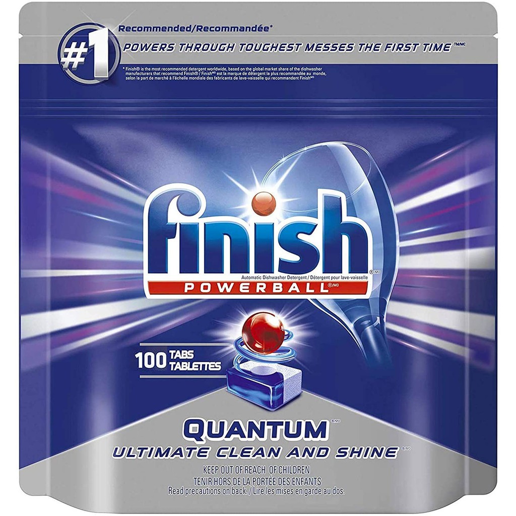 Viên rửa bát Finish Quantum 100 viên