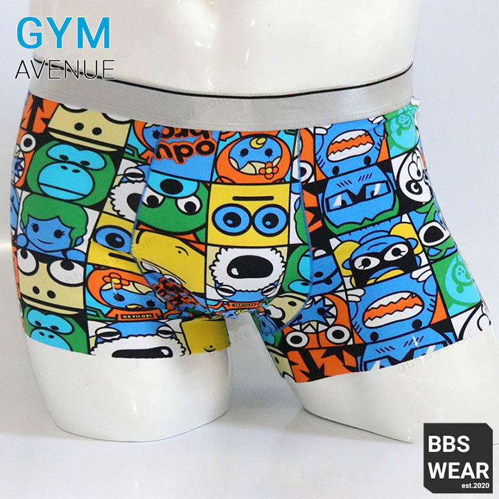 [Ảnh thật] Quần Boxer - Sịp Đùi Nam Họa Tiết Hoạt Hình Cao Cấp - Quần Sịp Minion, Doremon, Shin - BX02