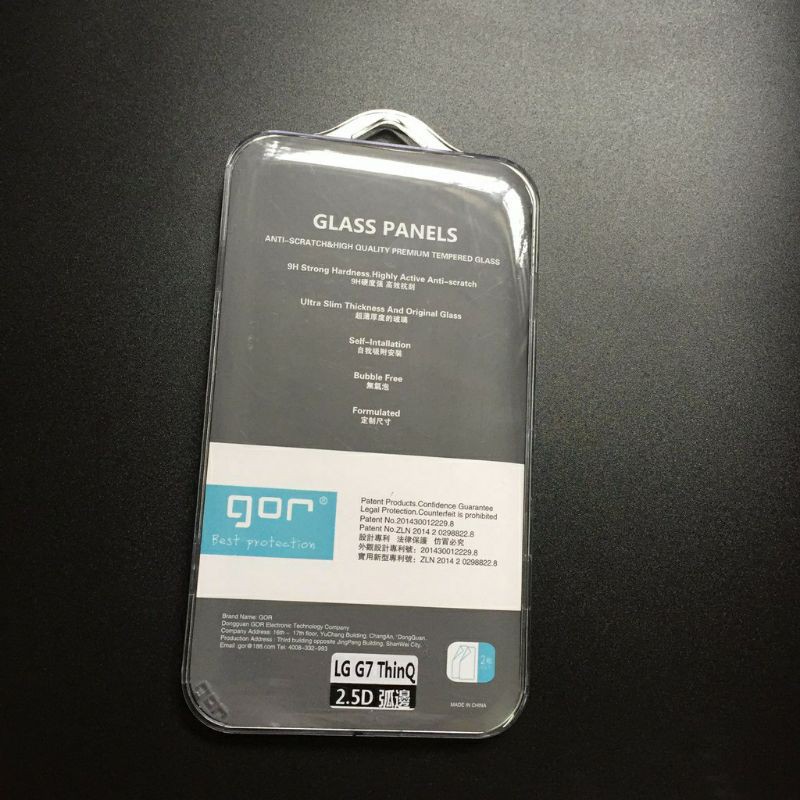 Bộ 2 kính cường lực cho LG G8 /G8X/G7 / V30/ V40/ V50/ V60 Thin Q - trong suốt chính hãng Gor (2 miếng)