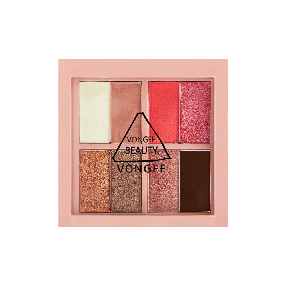 Bảng Phấn Mắt Mini 8 Màu Sắc Tông Lì/Hiệu Ứng Ngọc Trai Tự Nhiên | BigBuy360 - bigbuy360.vn