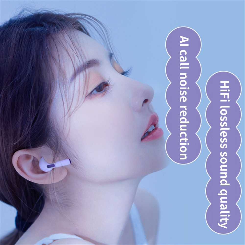 Tai Nghe Bluetooth Pro4 Mini Thật Tai Nghe Nhét Tai Không Dây Cho Điện Thoại Cầm Tay Gọi Trong Tai Tai Nghe Có Mic