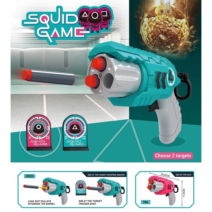 Đồ chơi hít xốp squid game ( hot trend )