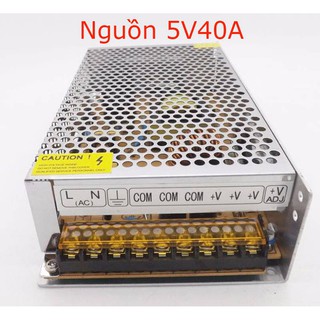 NGUỒN 5V 40A - BỘ CHUYỂN ĐỔI NGUỒN 220V SANG 5V 40A