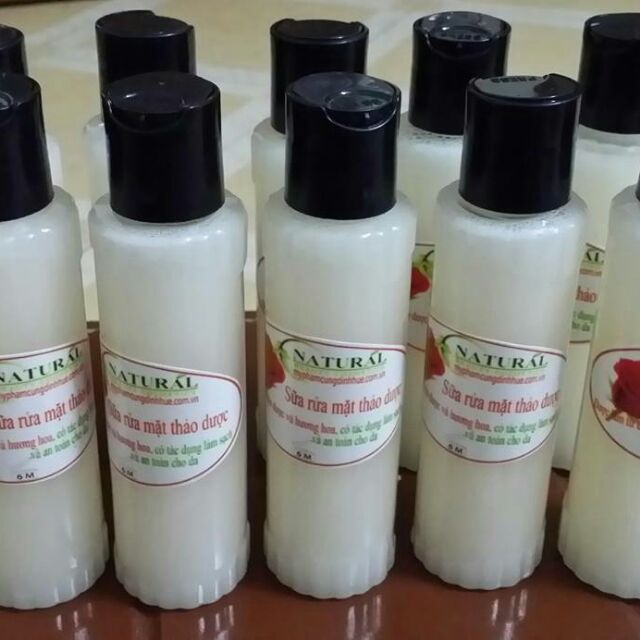 Sữa rửa mặt Thảo dược Handmade