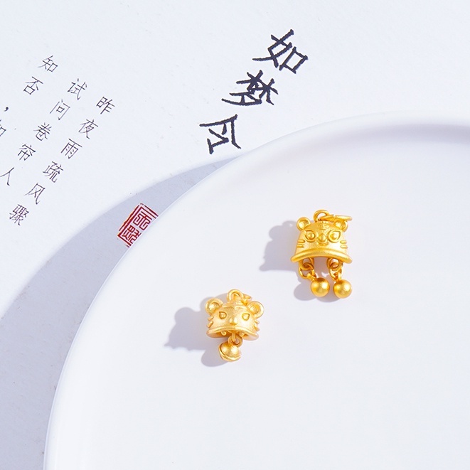 Vòng Tay Mặt Hình Đầu Hổ / Thỏ / Cà Rốt / Chuông / Cà Rốt