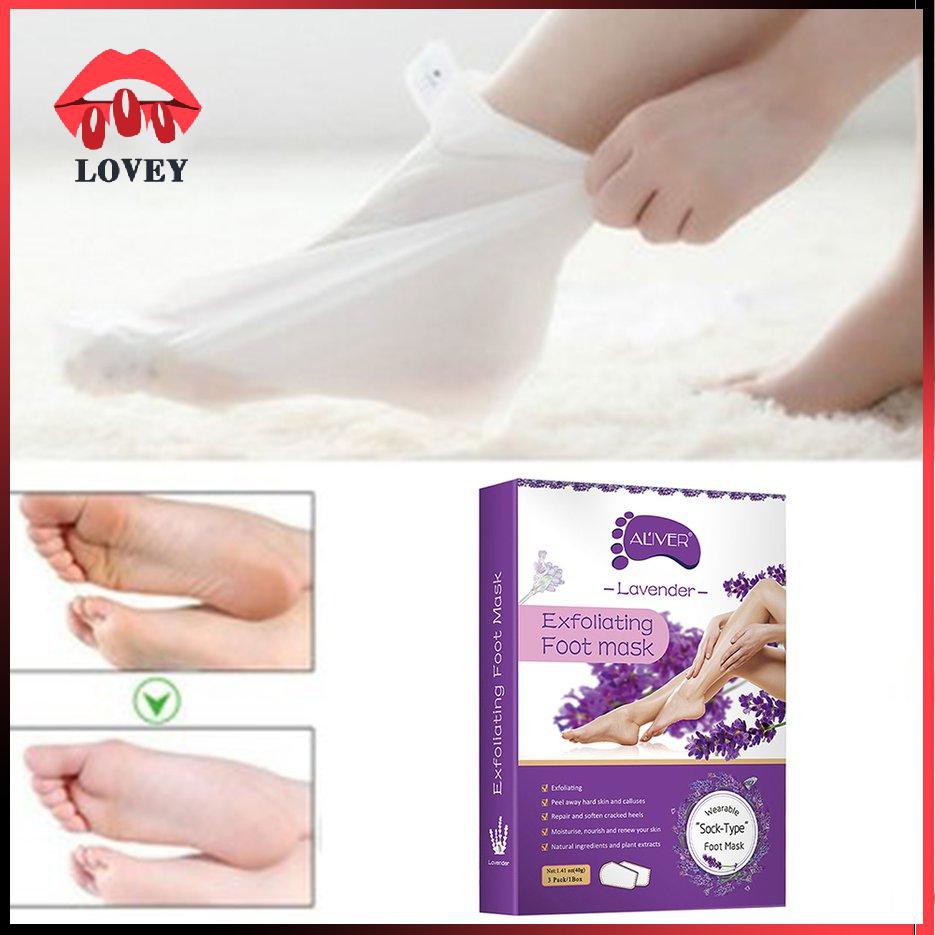 Mặt Nạ Ủ Thay Da Chân Foot Peling Mask loại bỏ lớp da thô cứng hỗ trợ làm sáng da cho chân | BigBuy360 - bigbuy360.vn