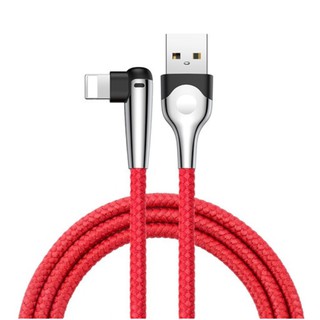 Cáp sạc nhanh siêu bền Baseus Sharp Bird Lightning cho iPhone/ iPad (Metal MVP Elbow Mobile Game Cable)