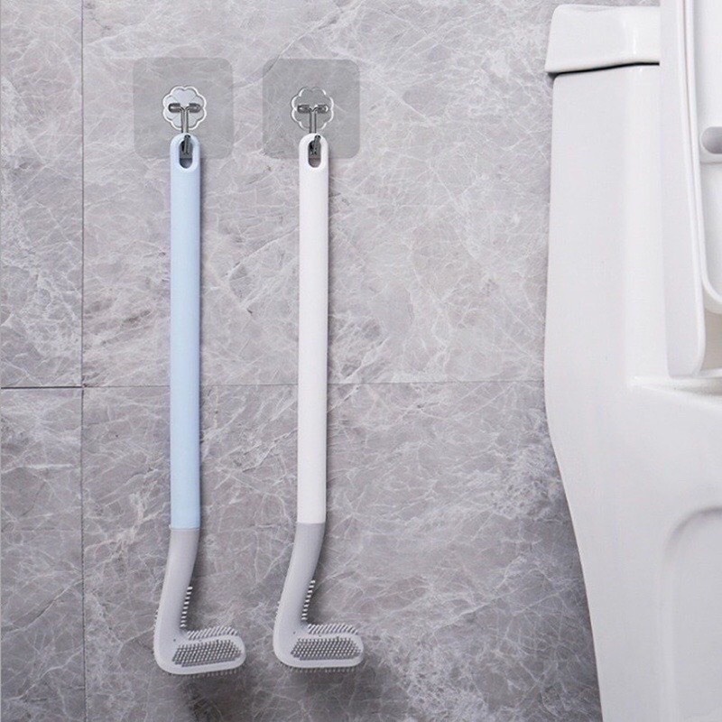 Chổi Cọ Nhà Tắm Toilet Thông Minh Silicon Mẫu Mới Nhất - Chổi Cọ Rửa Nhà Vệ Sinh Bồn Cầu - SHEN