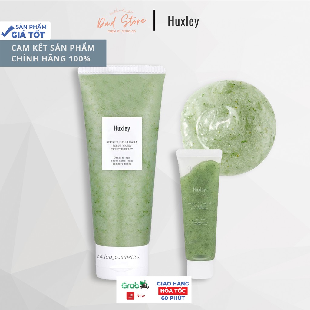 Huxley Tẩy Tế Bào Chết, Tẩy Da Chết Huxley Scrub Mask Sweet Therapy 120-30g - TTBC -TDC