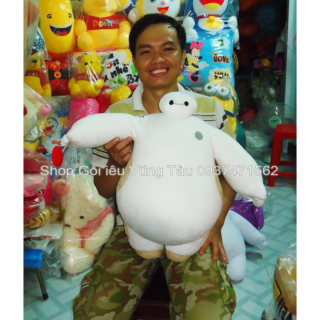 Gấu bông baymax - big hero 6 size 60cm