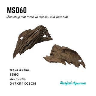Gỗ lũa dùng setup layout bể cá cảnh thủy sinh từ 30-60cm (Ms054-Ms062)