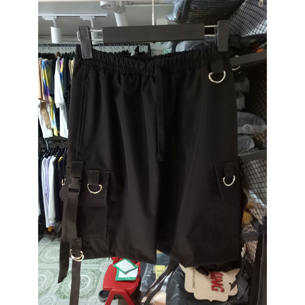 Quần short xích 8 khuyu túi hộp cho nam nữ ( size M - 3XL ) tương ứng 30kg -100kg