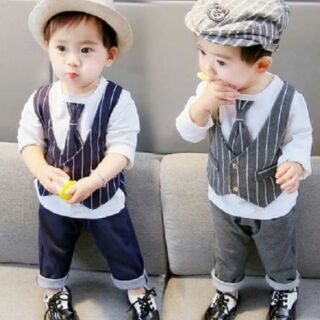 Combo 5 bộ da cá cho bé trai và bé gái
