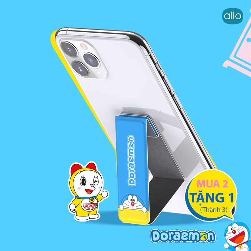 Giá Kê Đế Đỡ Điện Thoại Doraemon Phiên Bản Kỷ Niệm 50 Năm, Giá Đỡ iPhone, Popsocket SmartPhone Nhẫn Ring - MUA 2 TẶNG 1