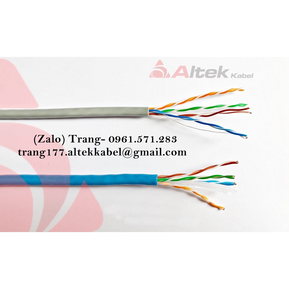 Cáp mạng Altek Kabel cat5e, cat6 chính hãng