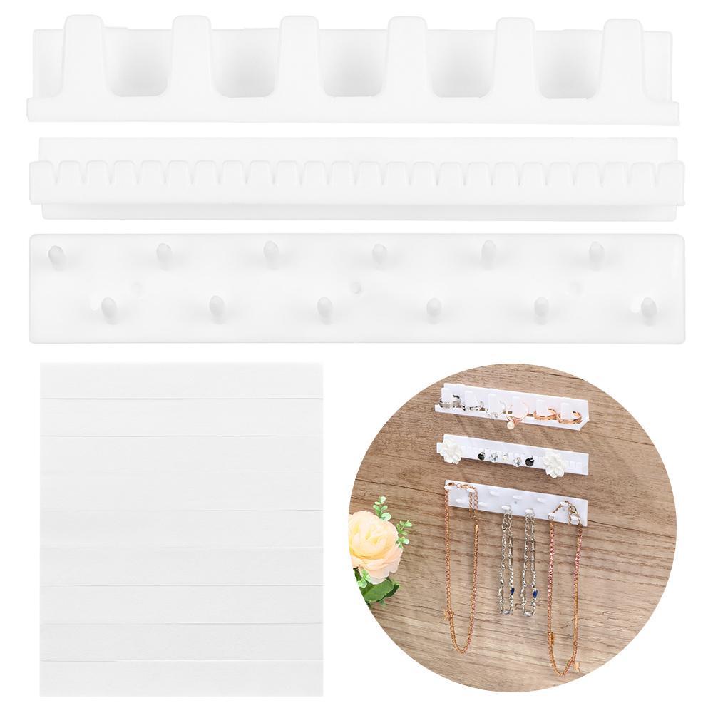 Set 9 Móc Treo Đồ Trang Sức Gắn Tường Đứng