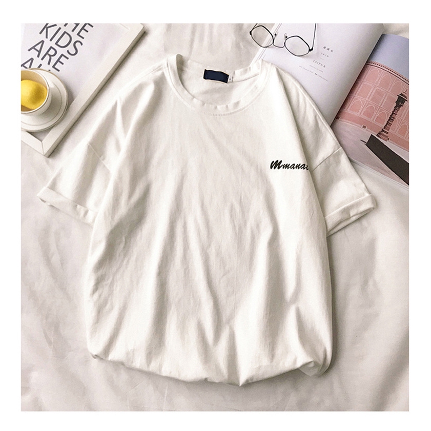 Áo Thun Ngắn Tay WAMATE BASIC TEE  Dáng Rộng, vai trễ, chất thun cotton.(V69)