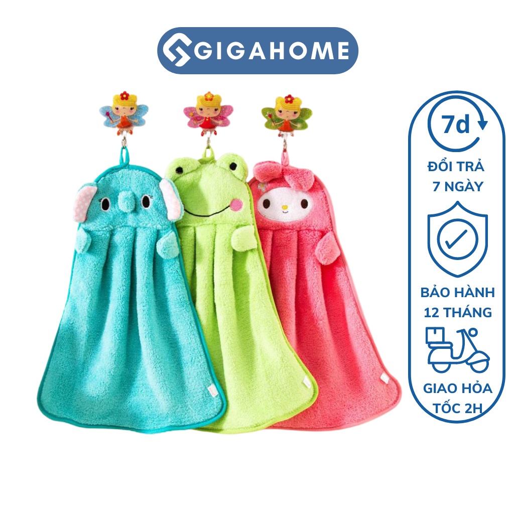 Khăn Lau Tay Nhà Bếp GIGAHOME Lau Bát Đĩa, Cốc Chén Siêu Thấm, Không Kích Ứng Da 4022