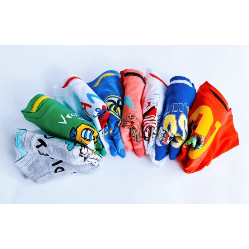 Bộ dài tay cotton mềm cho bé trai 2-7 tuổi