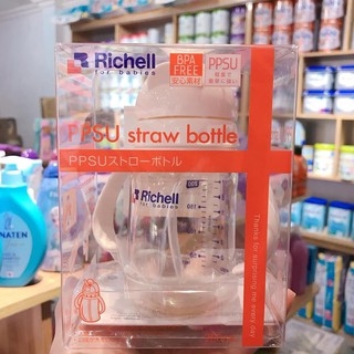 Bình ống hút Richell PPSU 200ml/260ml/320ml