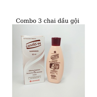 Combo 3 chai dầu gội Candidtv date 2024
