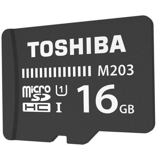 [Chính Hãng TOSHIBA] Thẻ Nhớ 16Gb 100Mb/s UHS-1 M203 MicroSDHC, Bảo Hành 2 năm