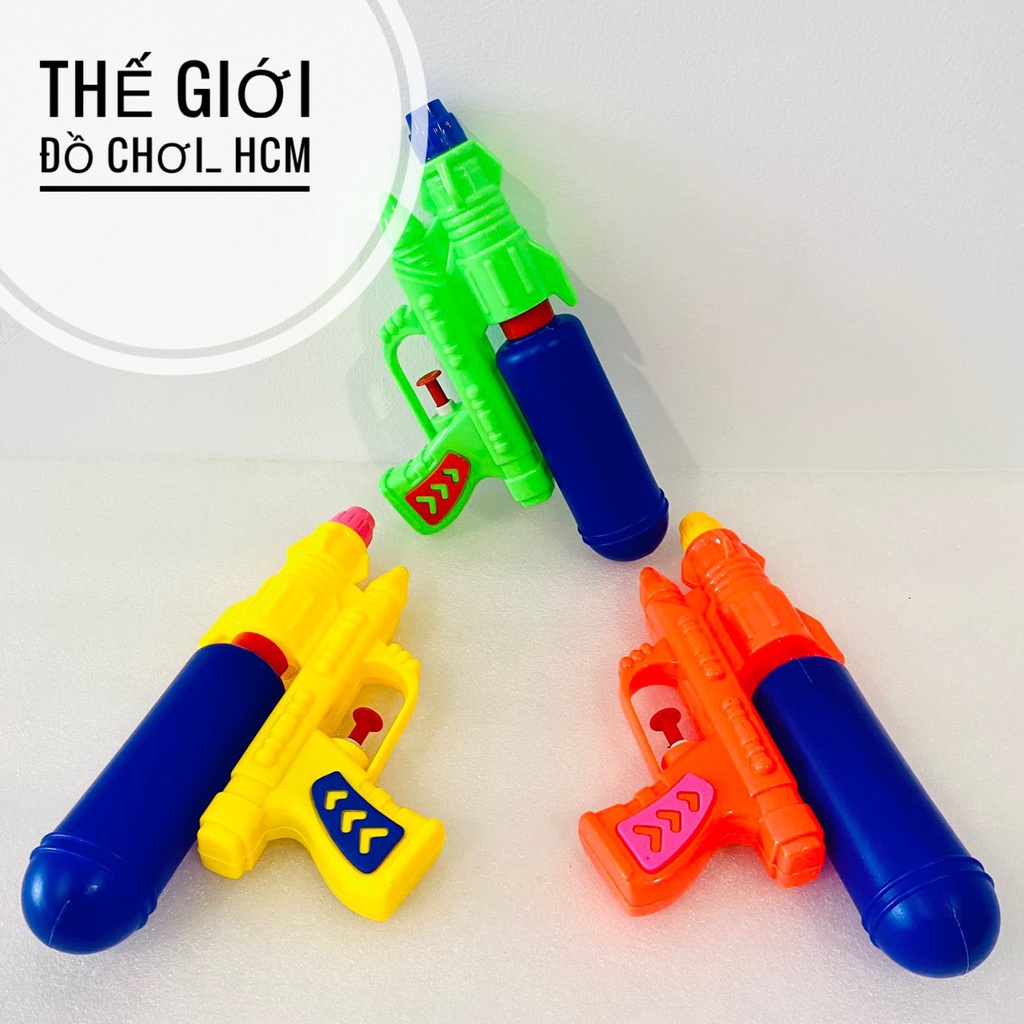[MỚI- ZIZE 20 CM] Đồ chơi trẻ em súng bắn nước mini dễ thương dành cho bé đi bơi, tắm biển, phun nước