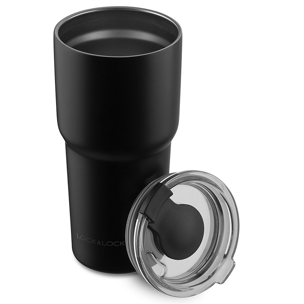Ly giữ nhiệt LocknLock Swing Tumbler LHC4179 LHC4197BLK dung tích 350ml màu đen  - K-MALL