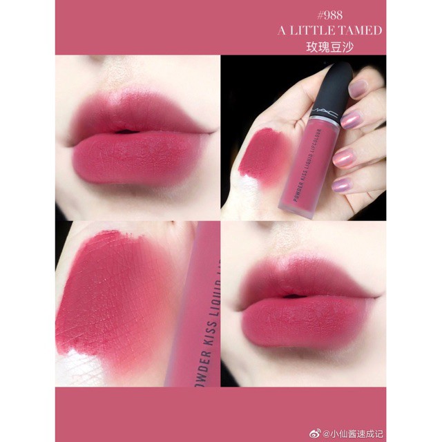 [CHÍNH HÃNG] Son Kem Lì MAC Powder Kiss Liquid Lipcolour, Son Mac Kem Full Size 5ml | BigBuy360 - bigbuy360.vn